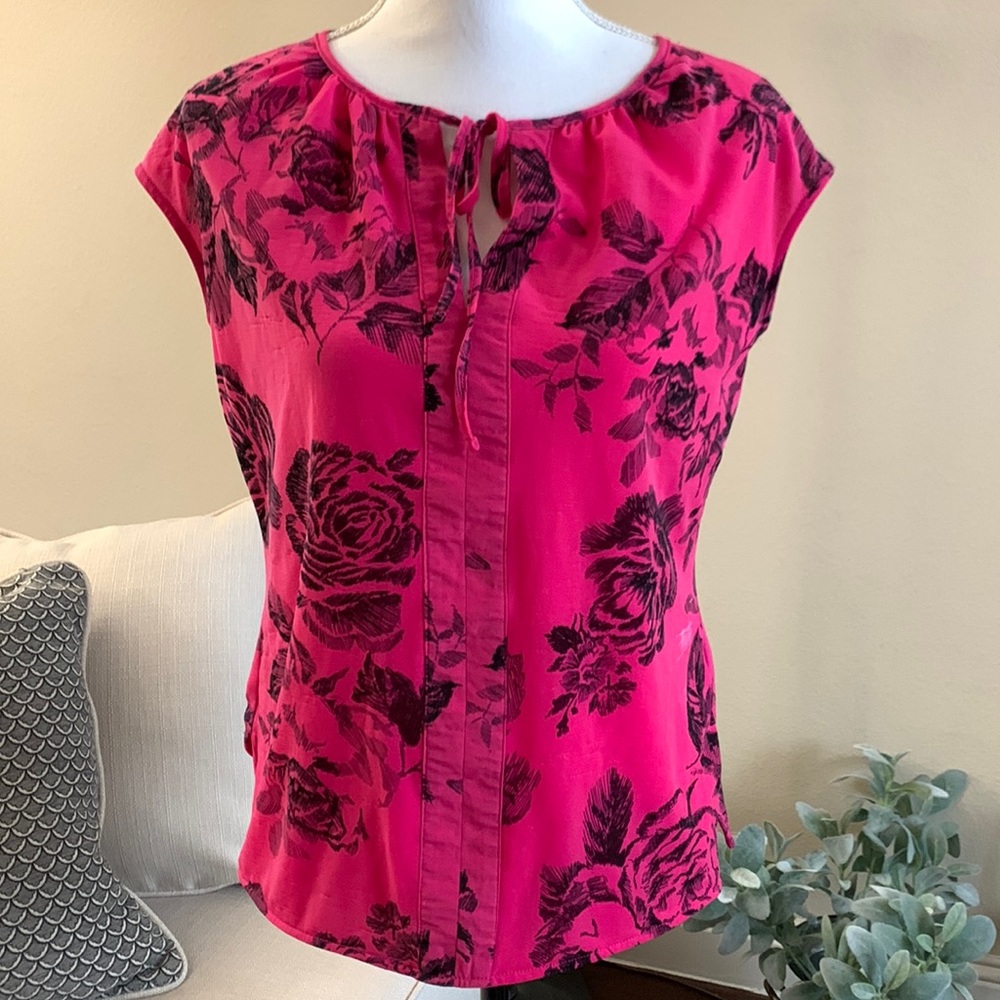 Hot Pink Blouse
